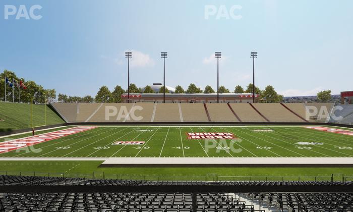 Our Lady of Lourdes Stadium - Section 124 Seat View