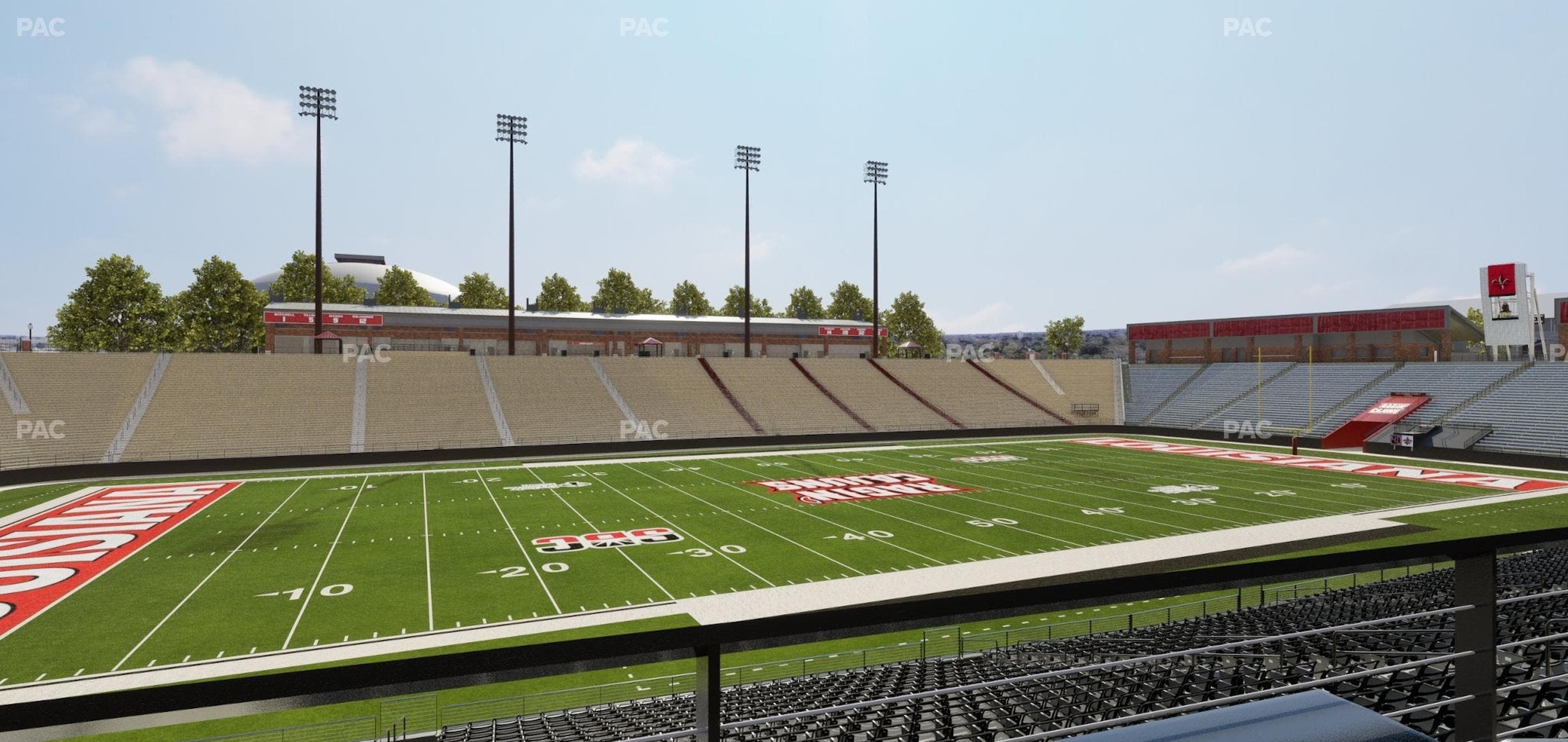 Our Lady of Lourdes Stadium - Section 125 Loge Seat View