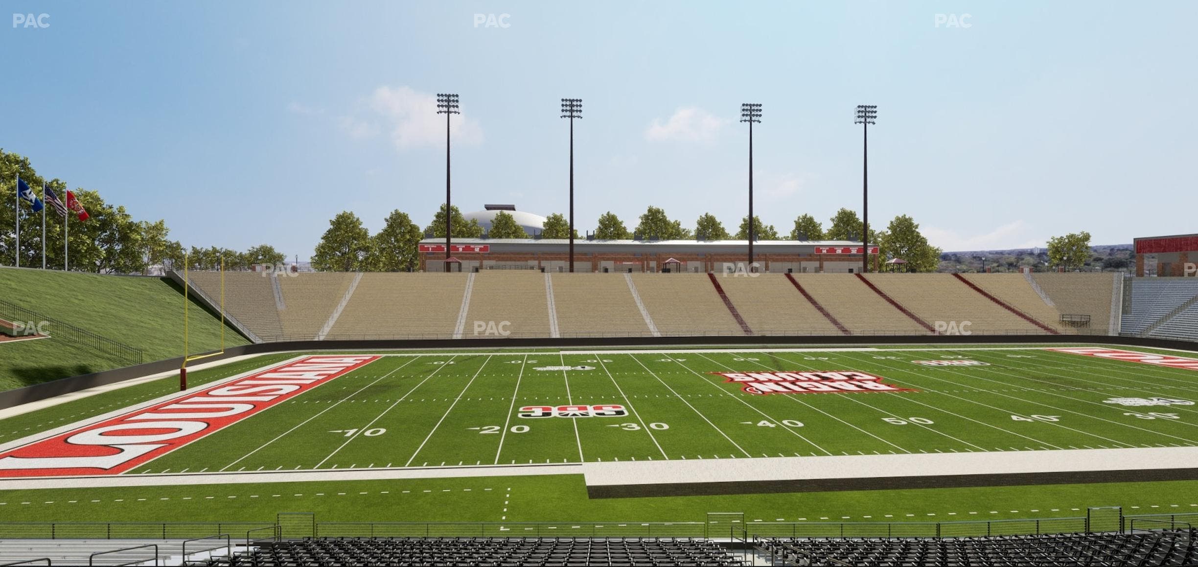 Our Lady of Lourdes Stadium - Section 125 Seat View