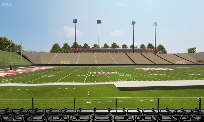 Our Lady of Lourdes Stadium - Section 125 Seat View