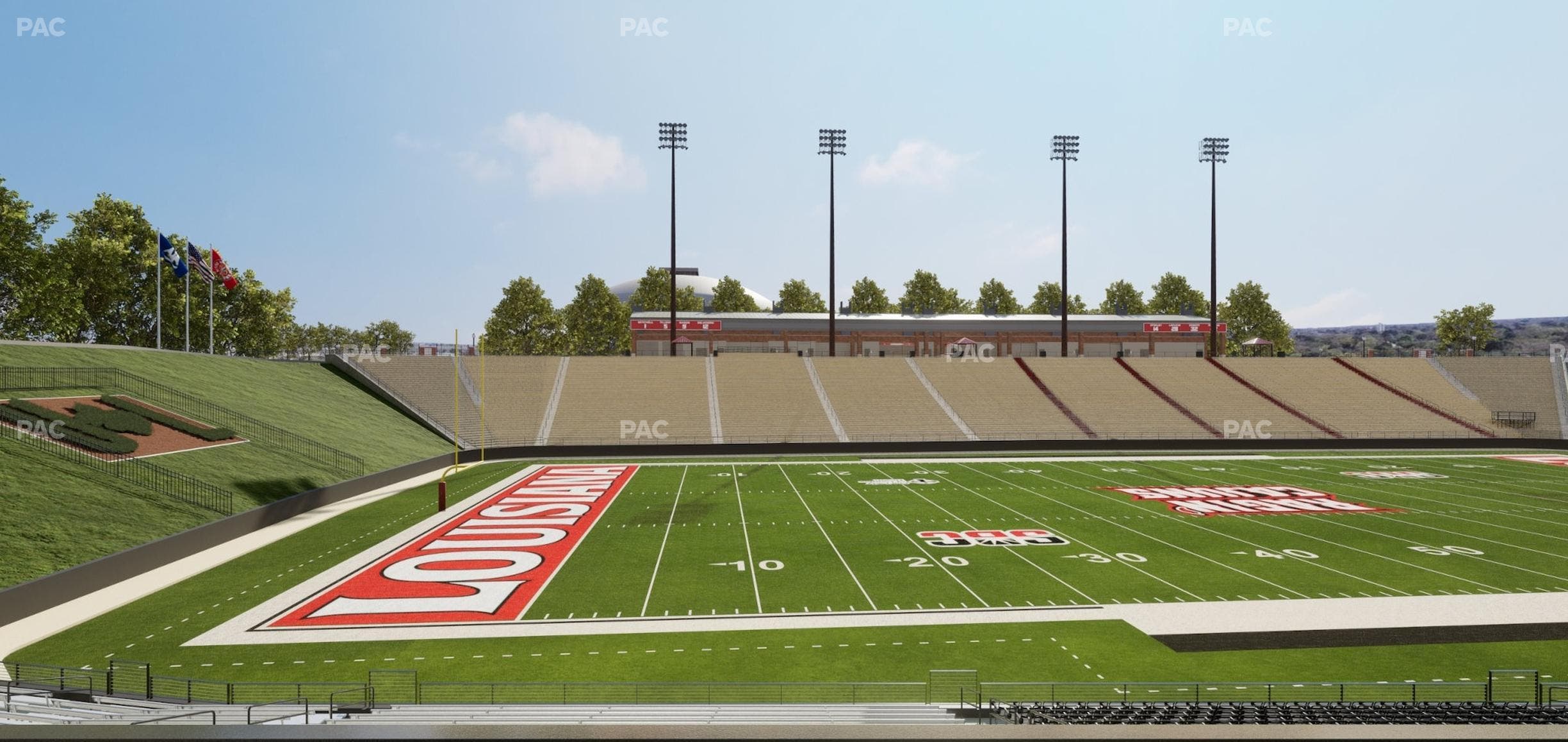 Our Lady of Lourdes Stadium - Section 126 Seat View