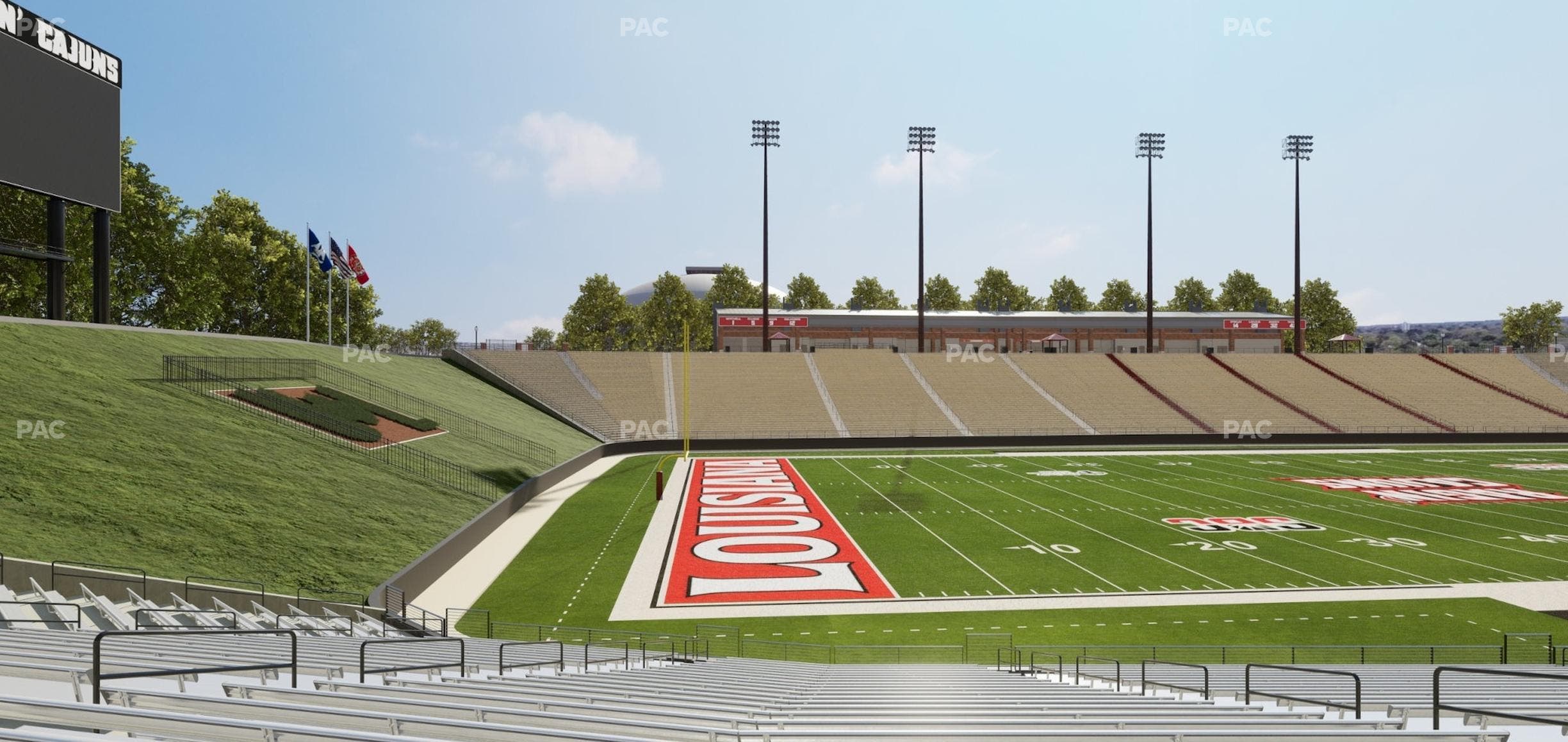 Our Lady of Lourdes Stadium - Section 127 Seat View