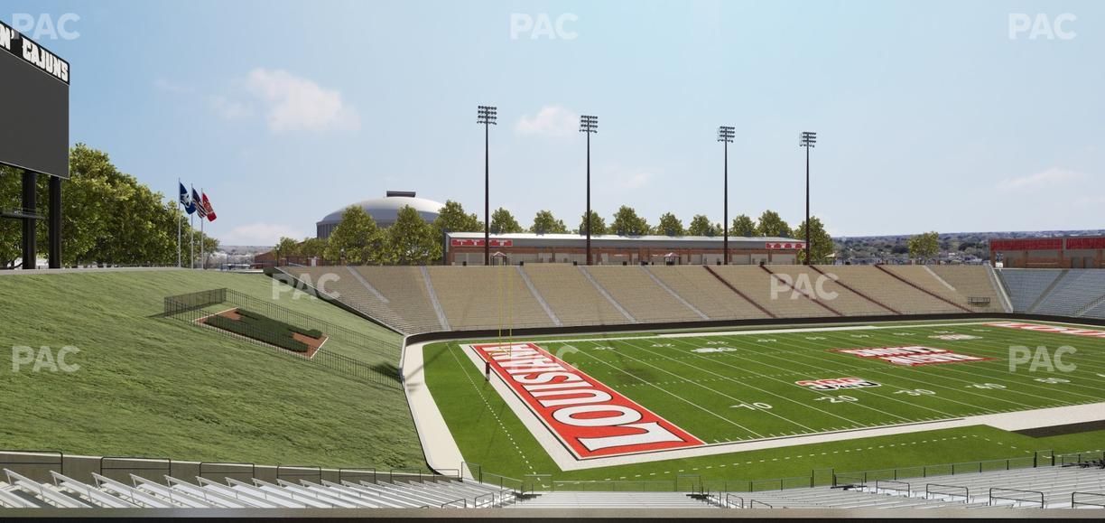 Our Lady of Lourdes Stadium - Section 128 Seat View