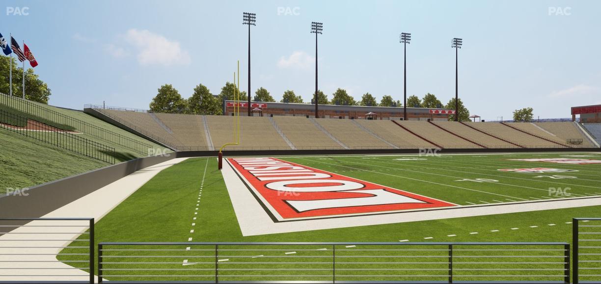 Our Lady of Lourdes Stadium - Section 128 Seat View