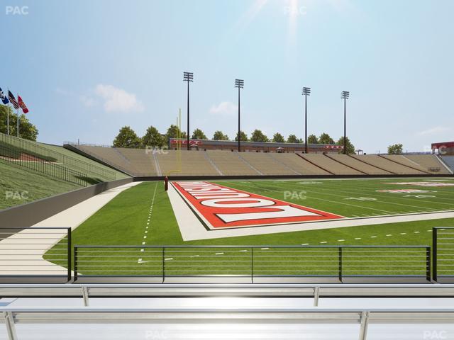 Our Lady of Lourdes Stadium - Section 128 Seat View