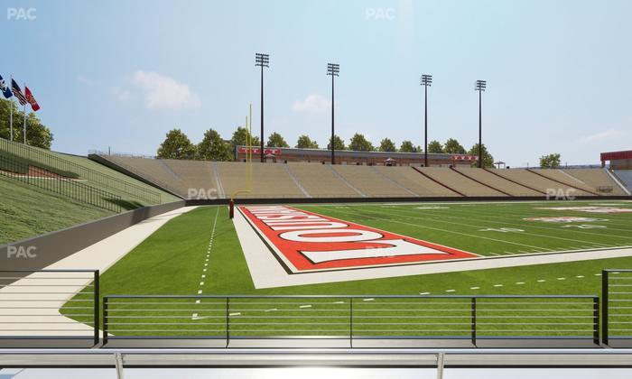 Our Lady of Lourdes Stadium - Section 128 Seat View