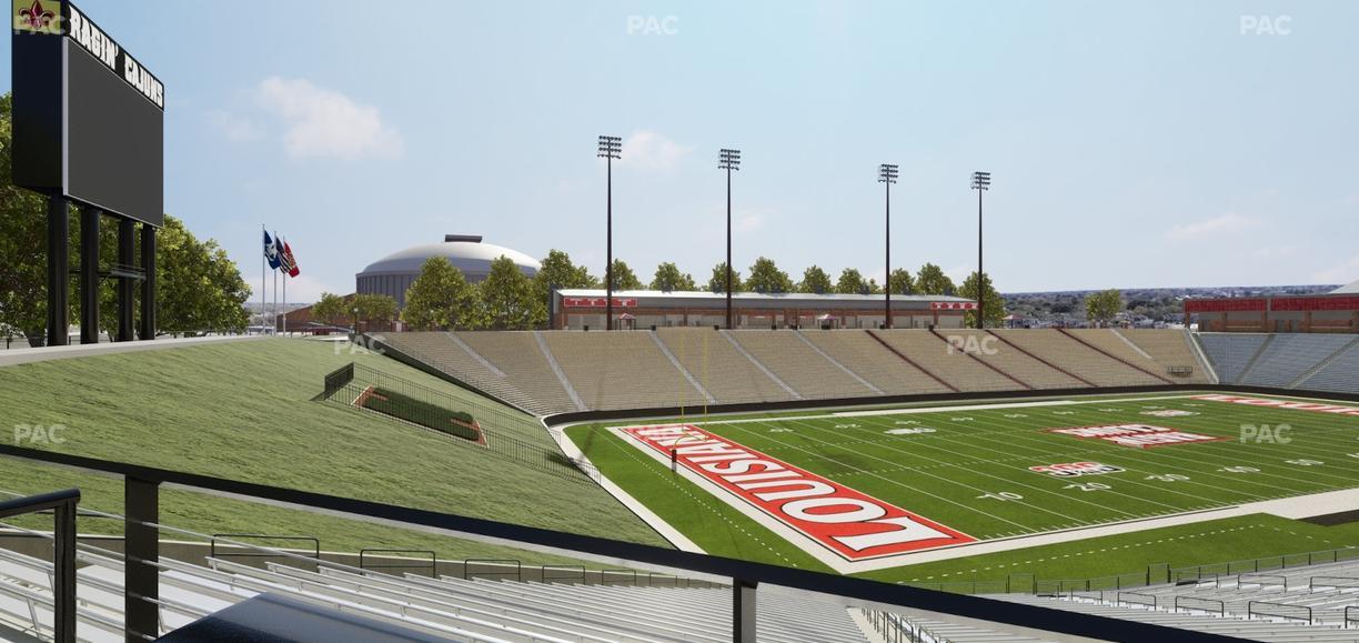 Our Lady of Lourdes Stadium - Section 129 Loge Seat View