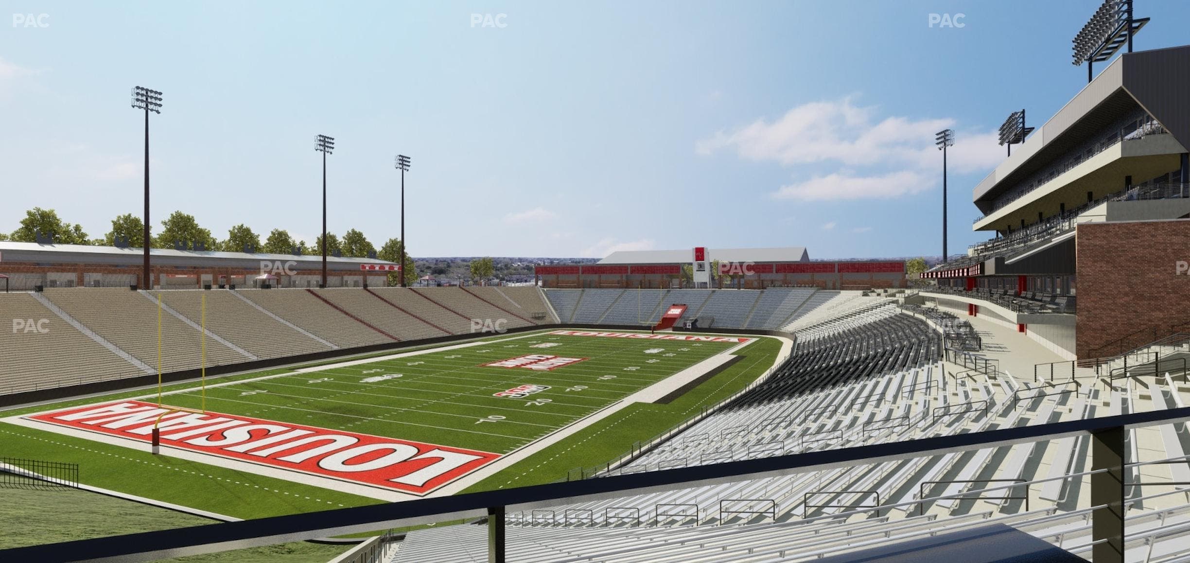 Our Lady of Lourdes Stadium - Section 129 Loge Seat View