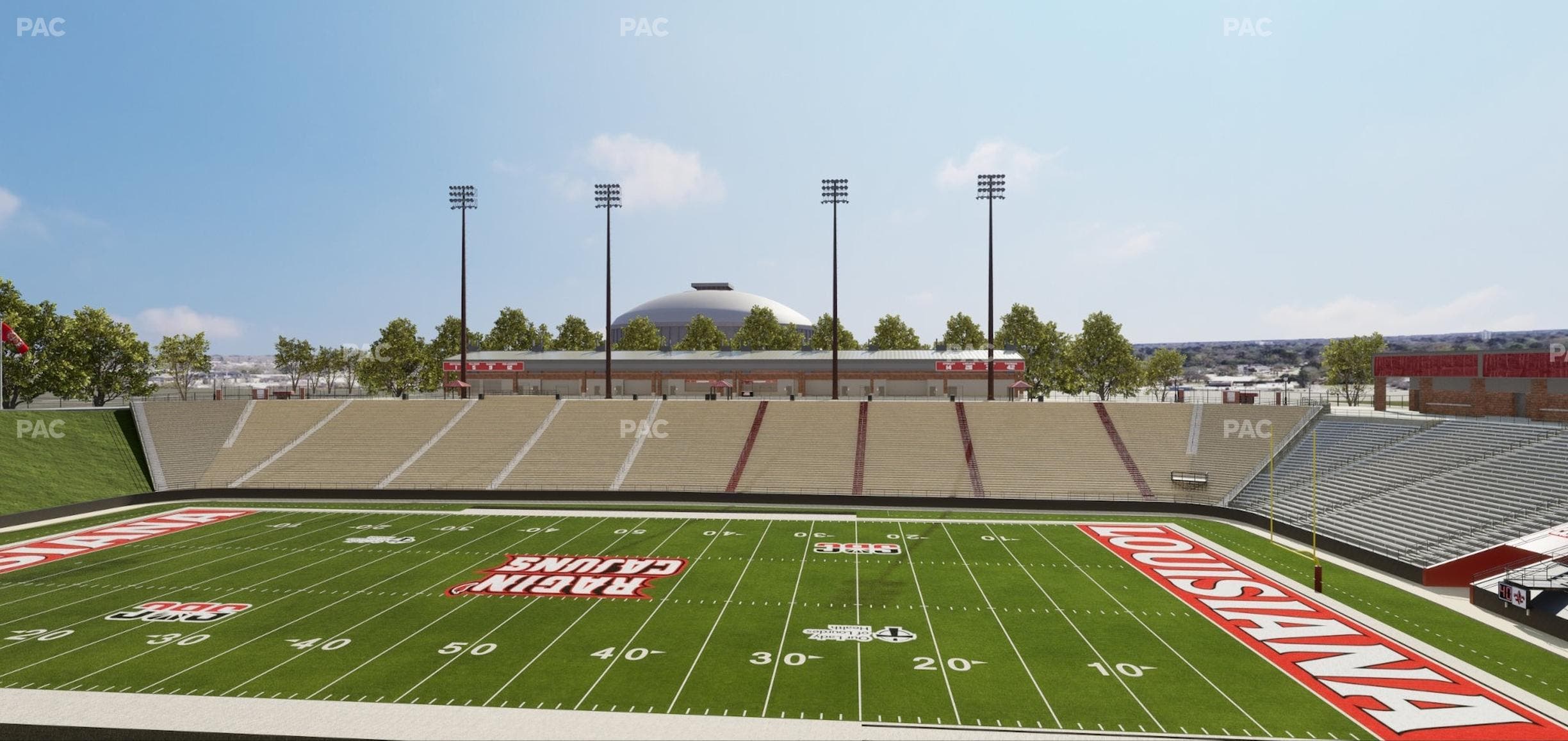 Our Lady of Lourdes Stadium - Section Club 202 Seat View