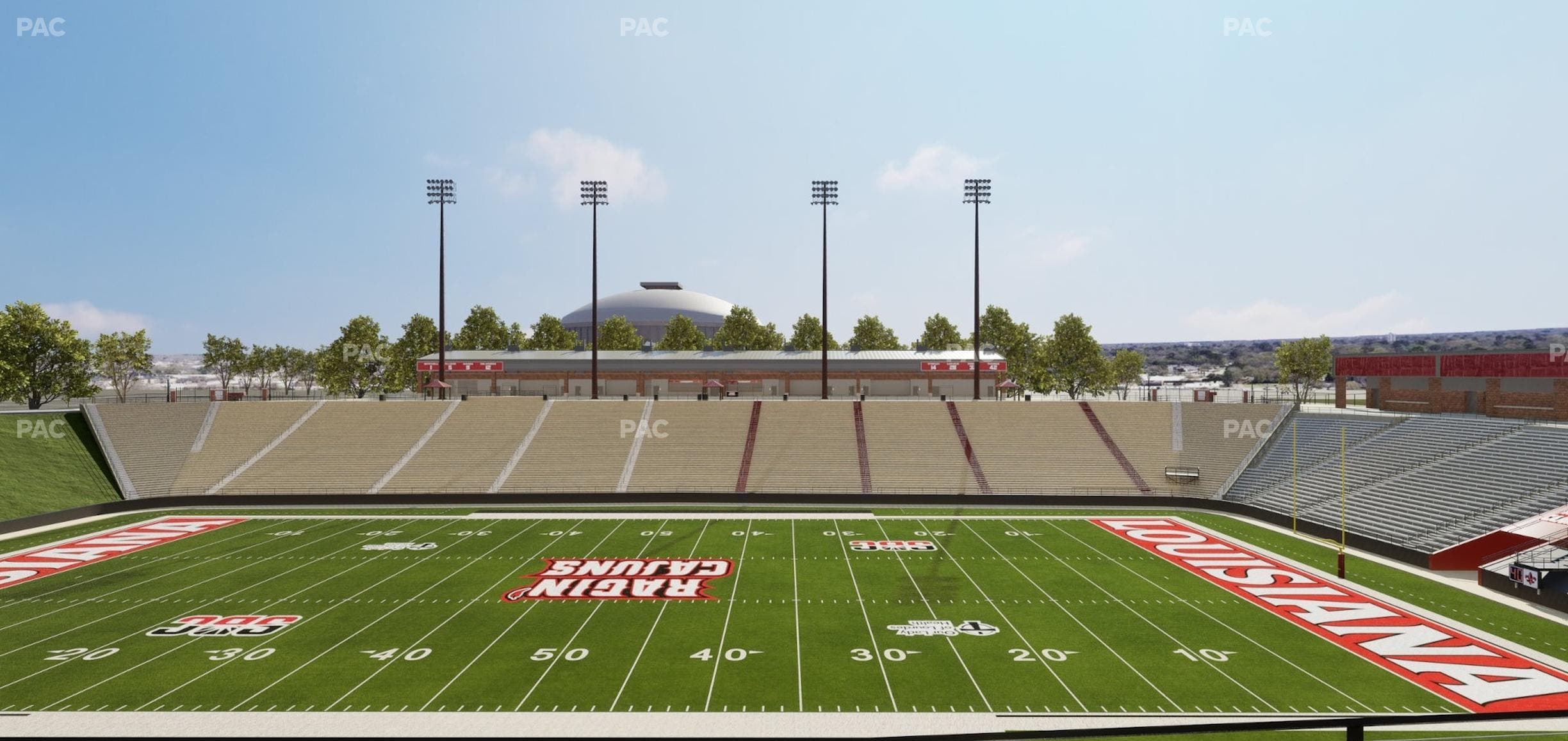 Our Lady of Lourdes Stadium - Section Club 203 Seat View
