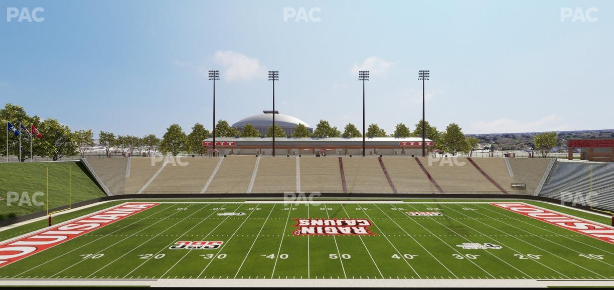 Our Lady of Lourdes Stadium - Section Club 205 Seat View