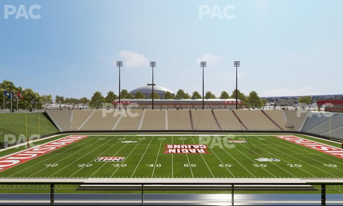 Our Lady of Lourdes Stadium - Section Club 205 Seat View