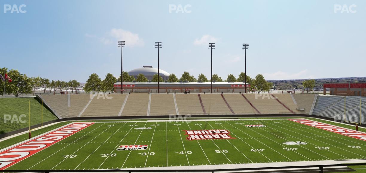 Our Lady of Lourdes Stadium - Section Club 206 Seat View