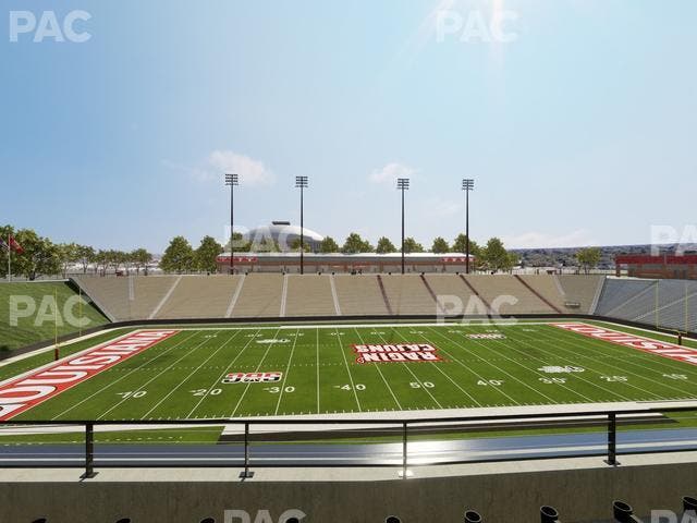 Our Lady of Lourdes Stadium - Section Club 206 Seat View