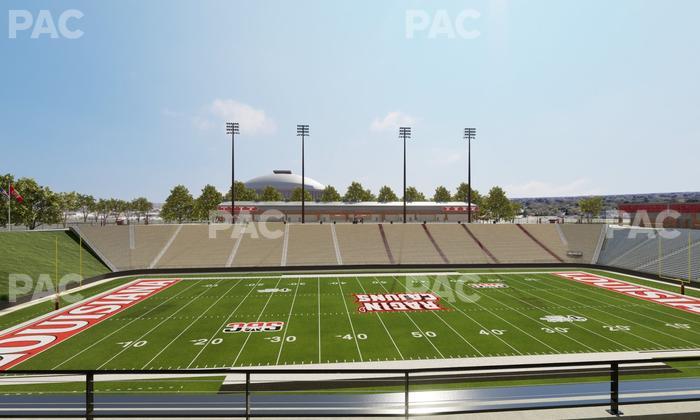 Our Lady of Lourdes Stadium - Section Club 206 Seat View