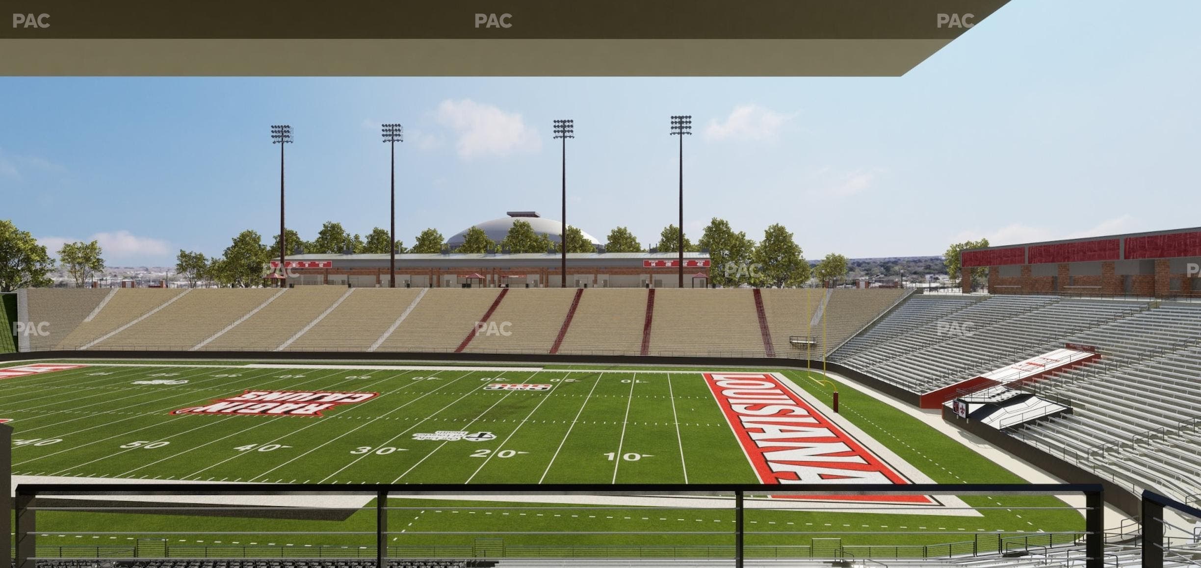 Our Lady of Lourdes Stadium - Section Founders Suite 1 Seat View