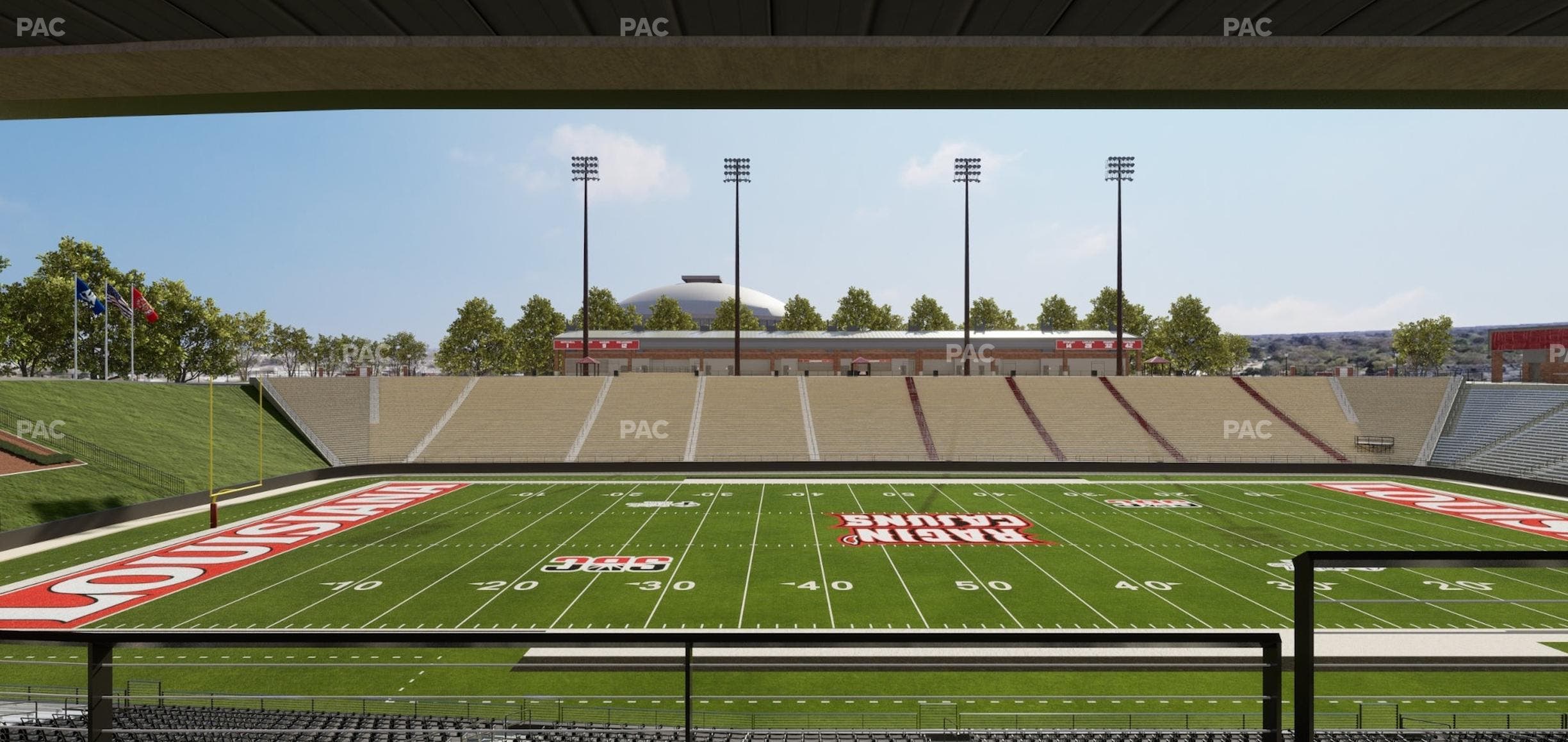 Our Lady of Lourdes Stadium - Section Founders Suite 11 Seat View