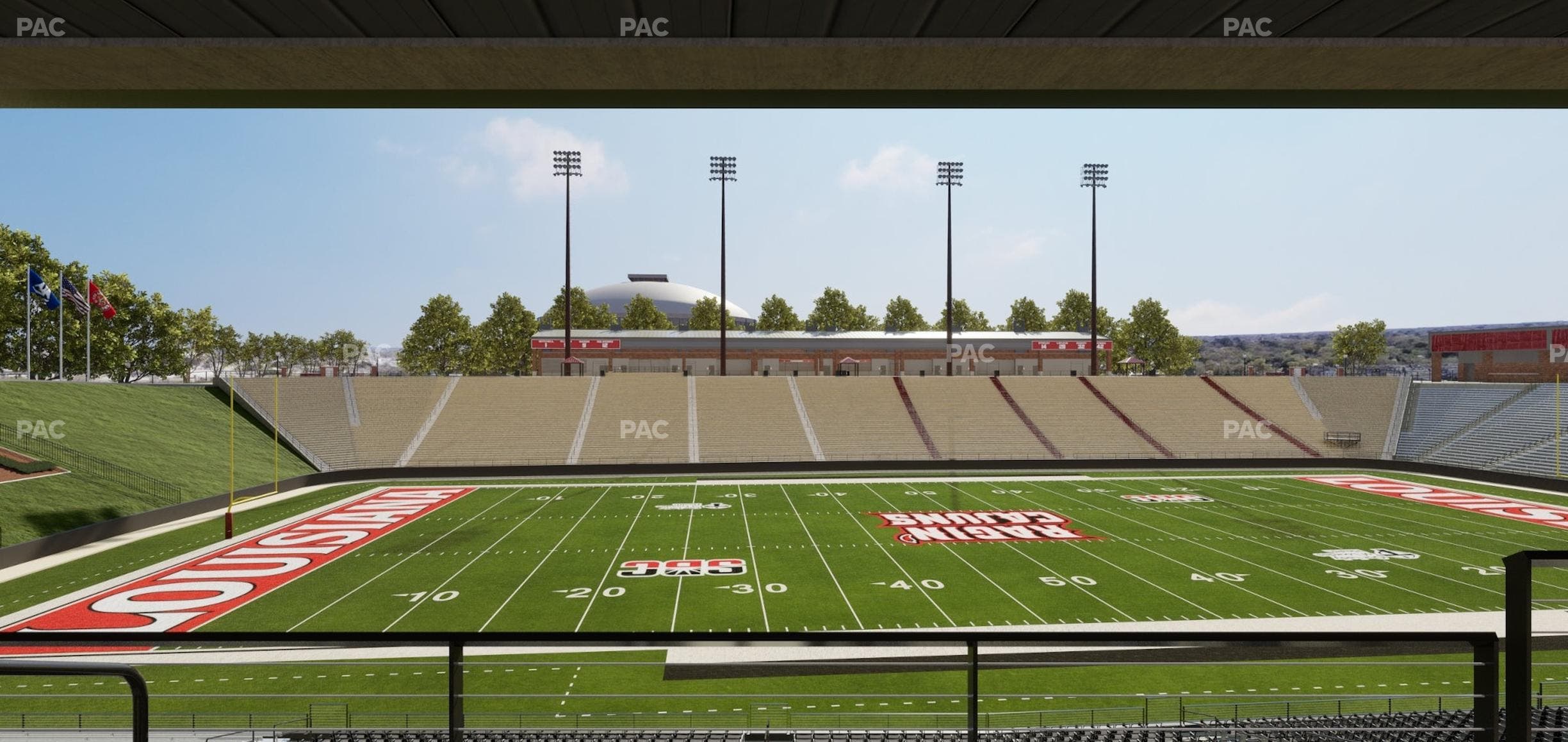 Our Lady of Lourdes Stadium - Section Founders Suite 12 Seat View