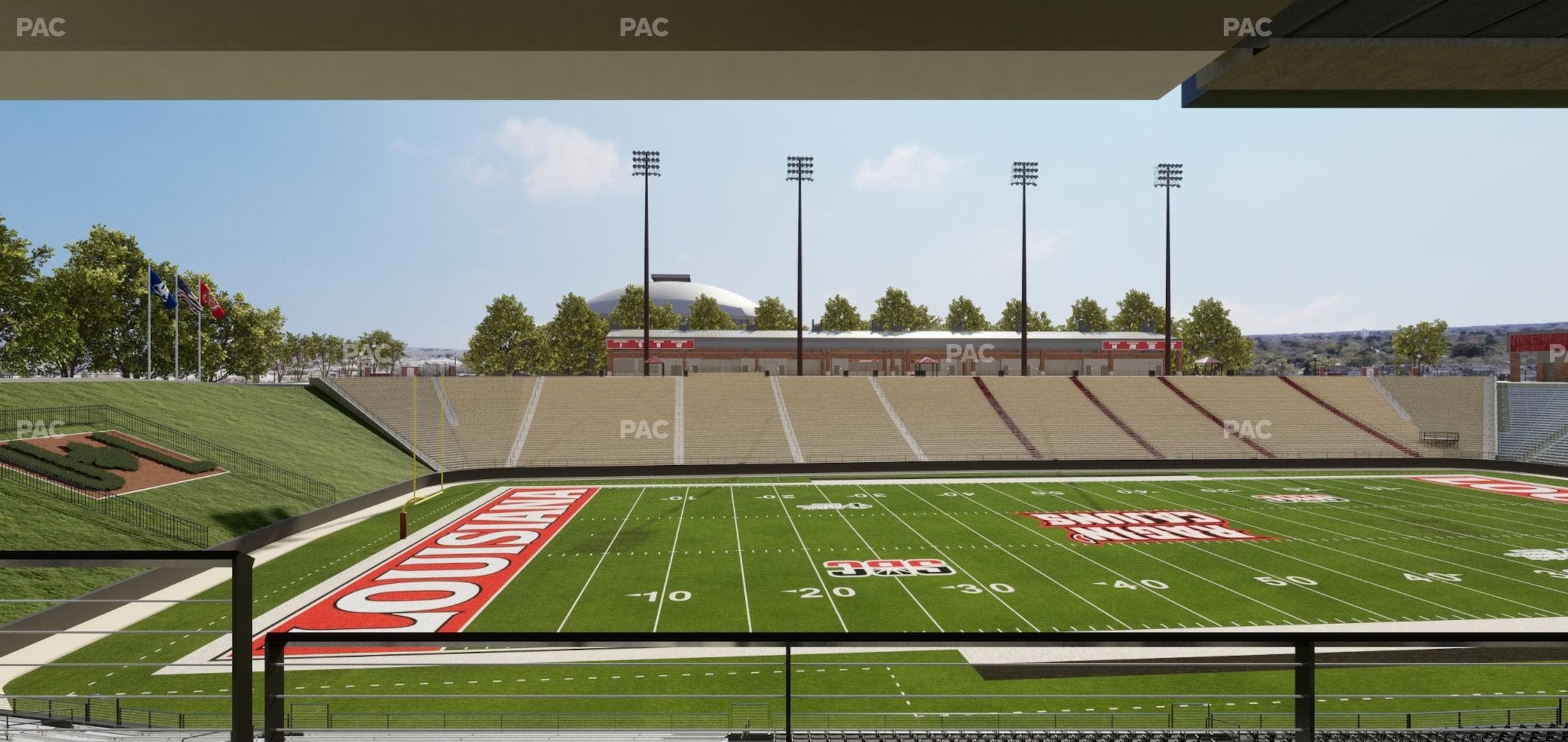 Our Lady of Lourdes Stadium - Section Founders Suite 15 Seat View