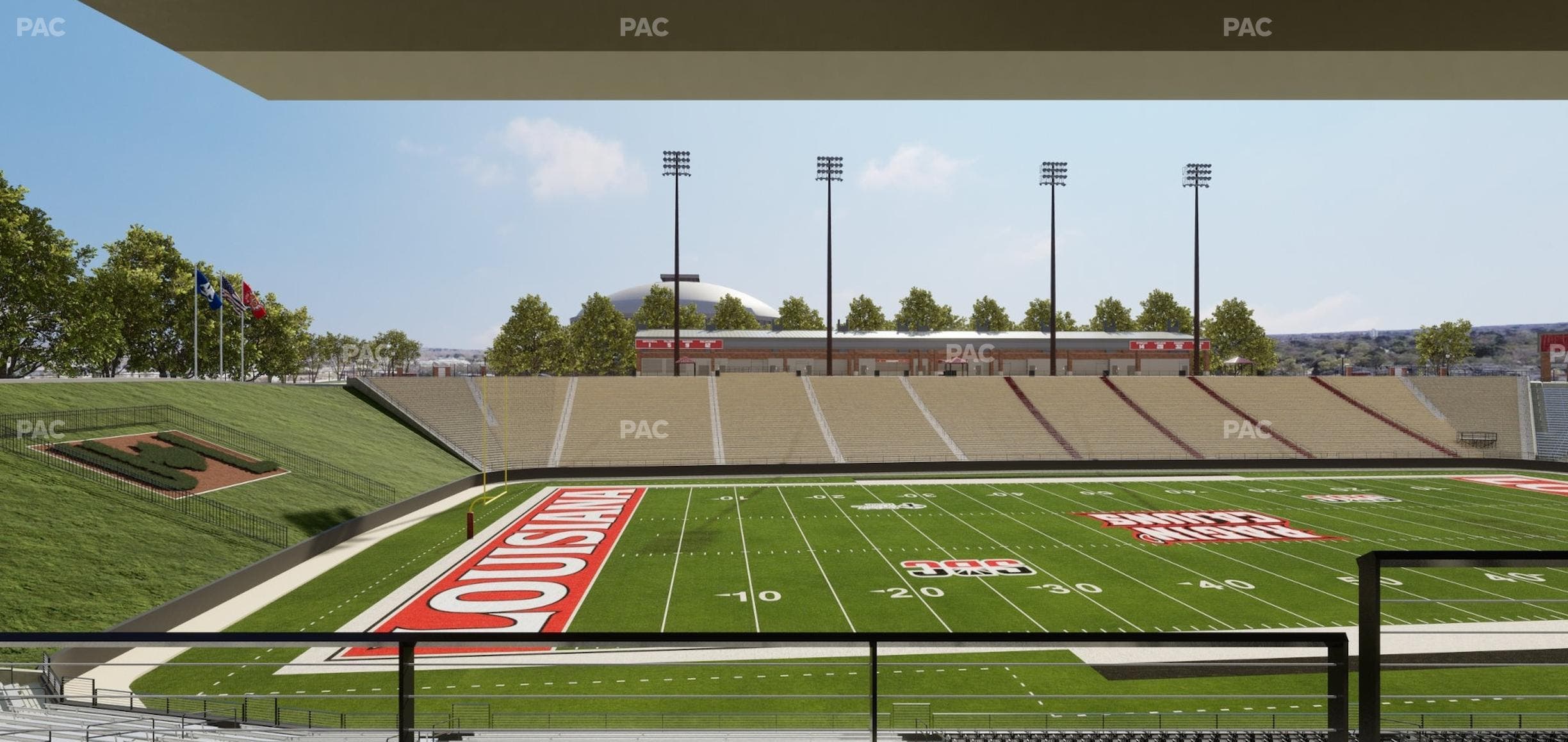 Our Lady of Lourdes Stadium - Section Founders Suite 16 Seat View