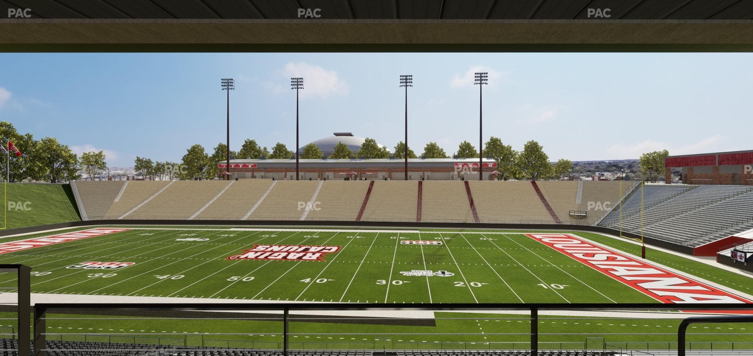 Our Lady of Lourdes Stadium - Section Founders Suite 5 Seat View