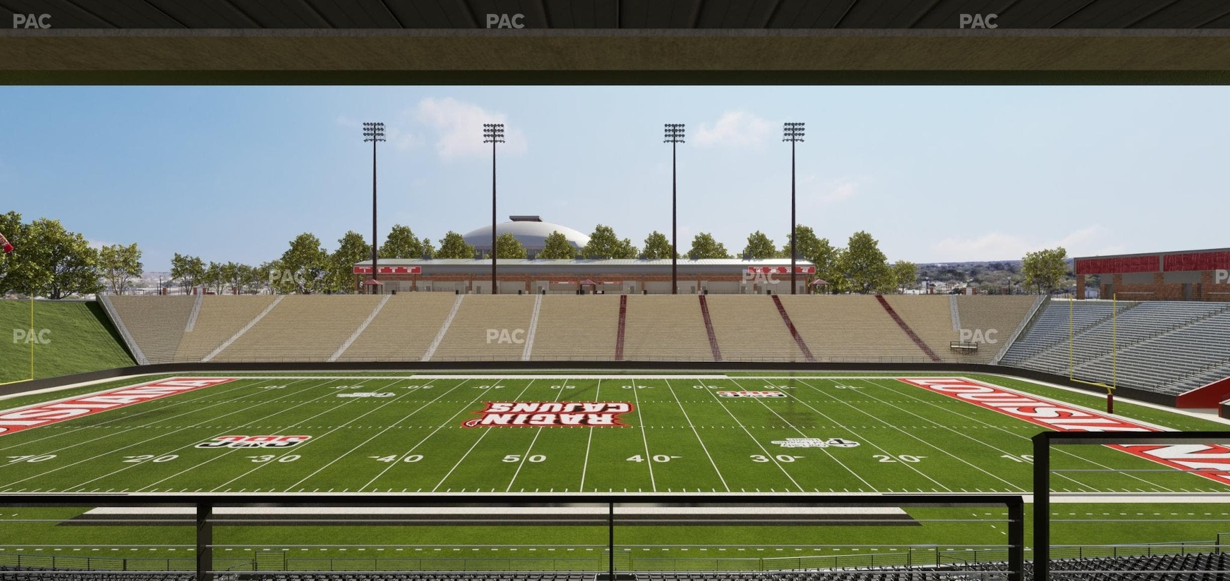 Our Lady of Lourdes Stadium - Section Founders Suite 7 Seat View