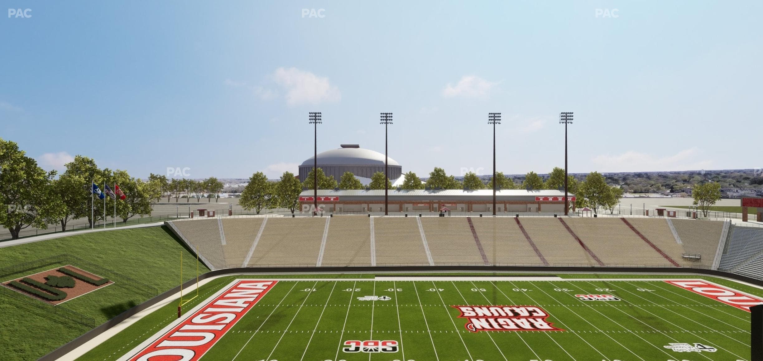 Our Lady of Lourdes Stadium - Section Luxury Suite 12 Seat View