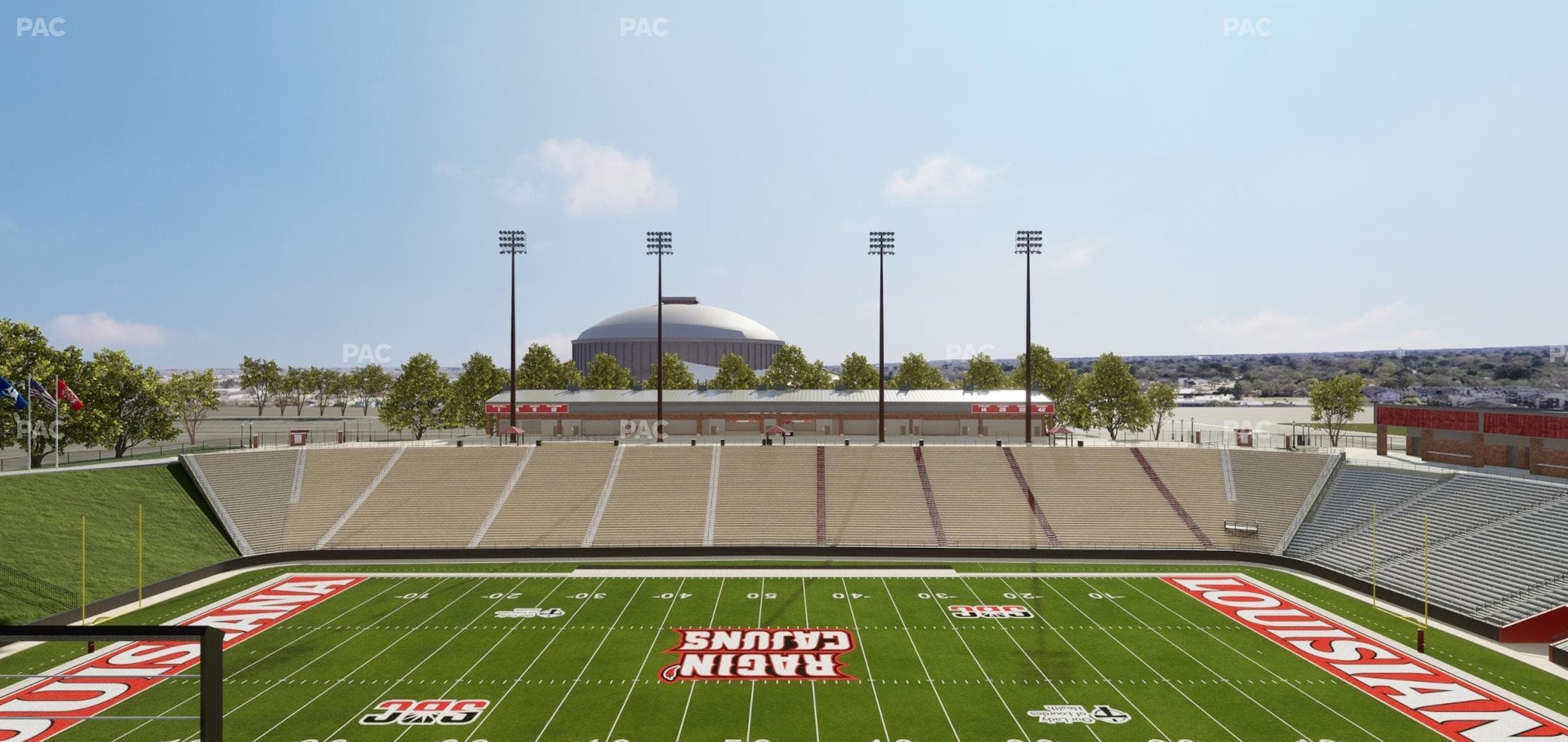 Our Lady of Lourdes Stadium - Section Luxury Suite 7 Seat View