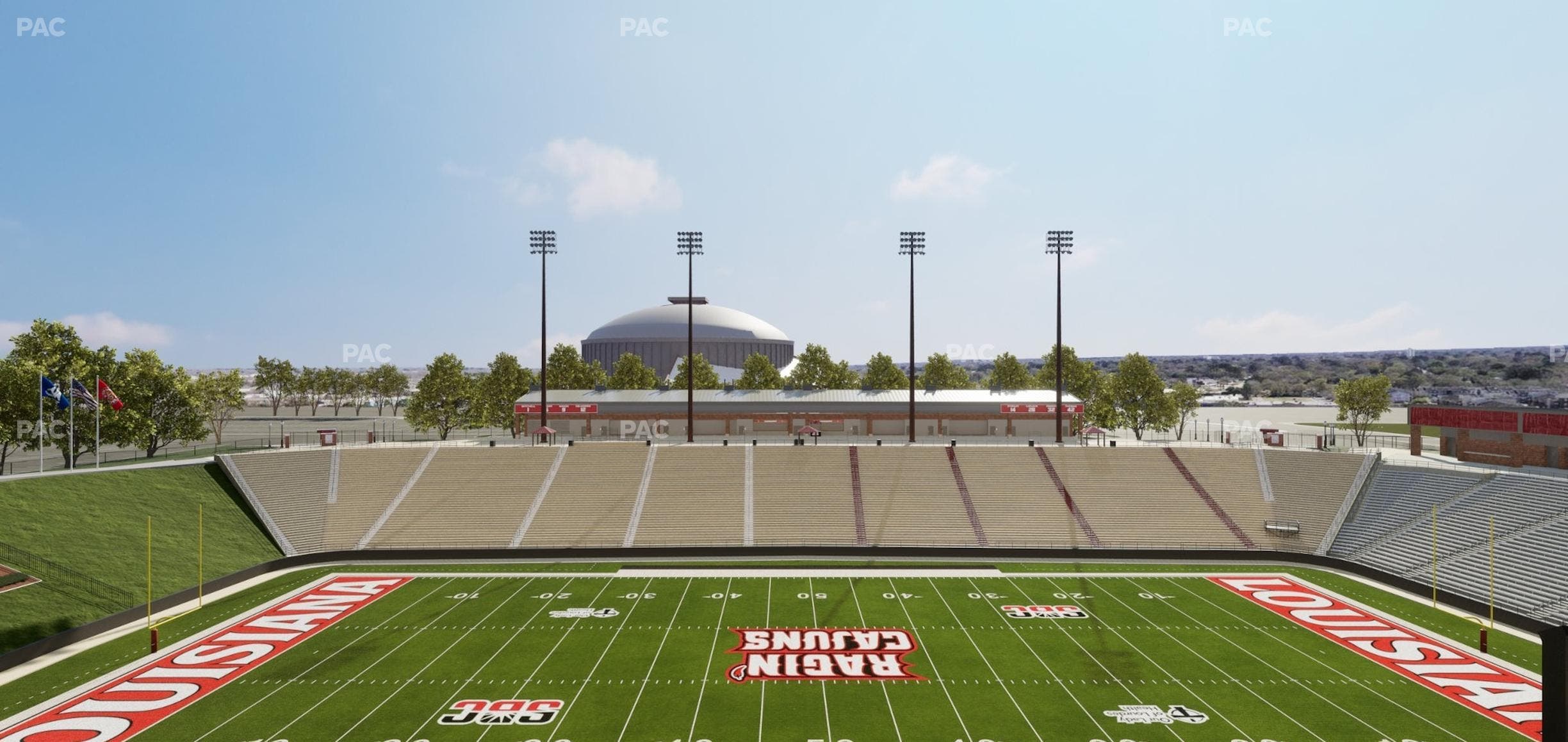 Our Lady of Lourdes Stadium - Section Luxury Suite 8 Seat View