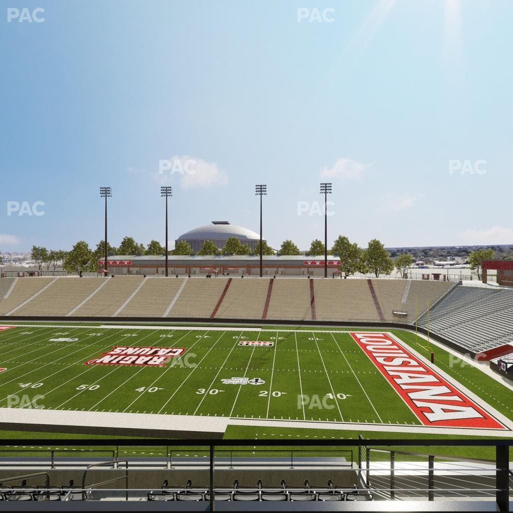 Our Lady of Lourdes Stadium - Section Vermilion Suite 1 Seat View
