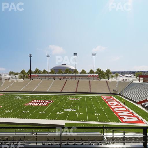 Our Lady of Lourdes Stadium - Section Vermilion Suite 1 Seat View