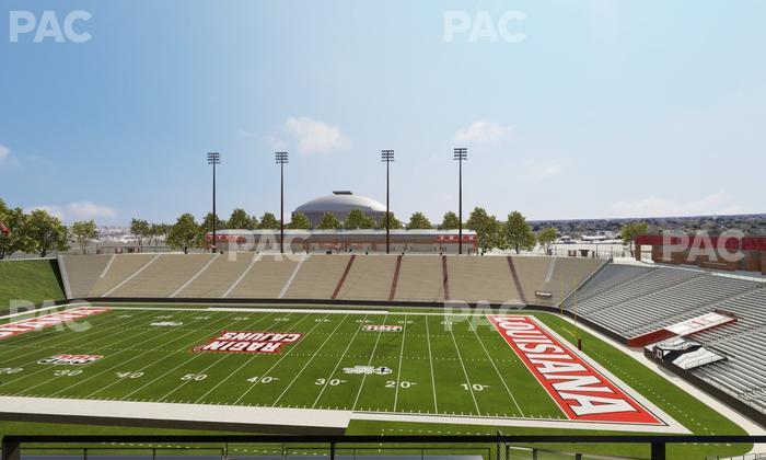 Our Lady of Lourdes Stadium - Section Vermilion Suite 1 Seat View