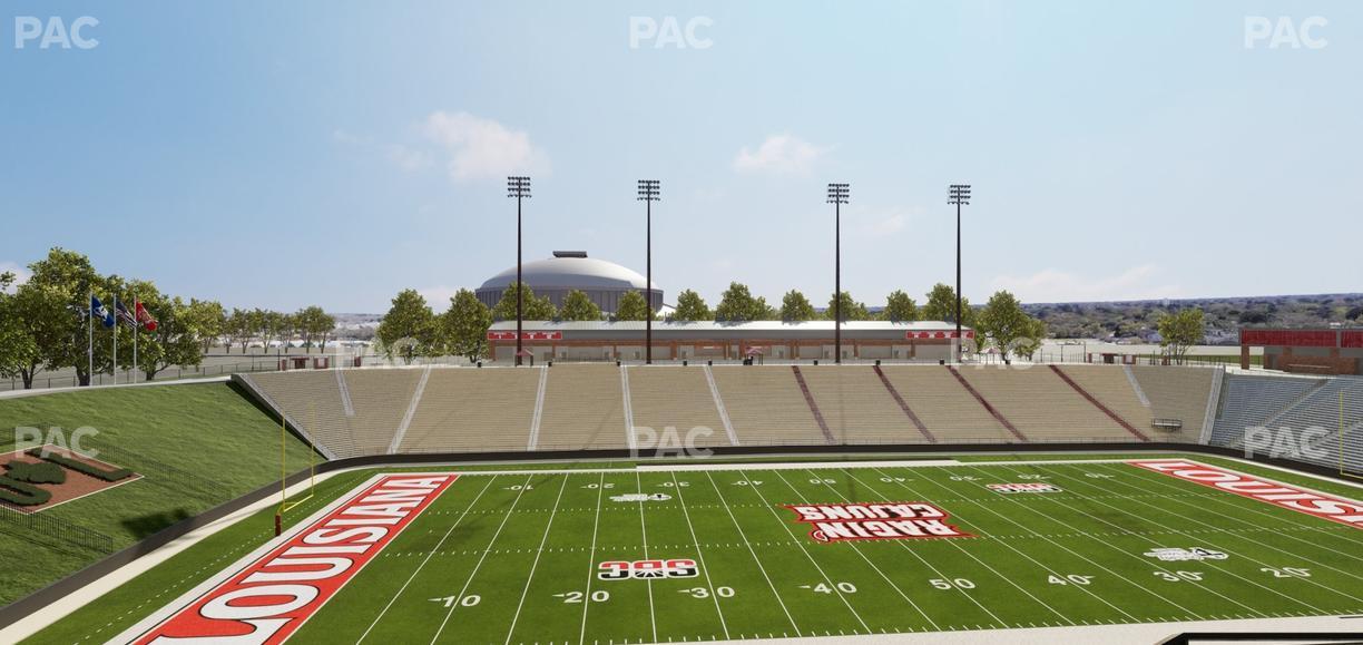 Our Lady of Lourdes Stadium - Section Vermilion Suite 3 Seat View