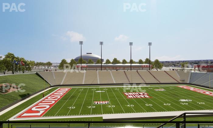 Our Lady of Lourdes Stadium - Section Vermilion Suite 3 Seat View