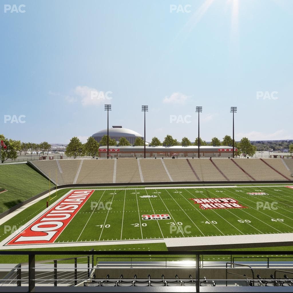 Our Lady of Lourdes Stadium - Section Vermilion Suite 4 Seat View
