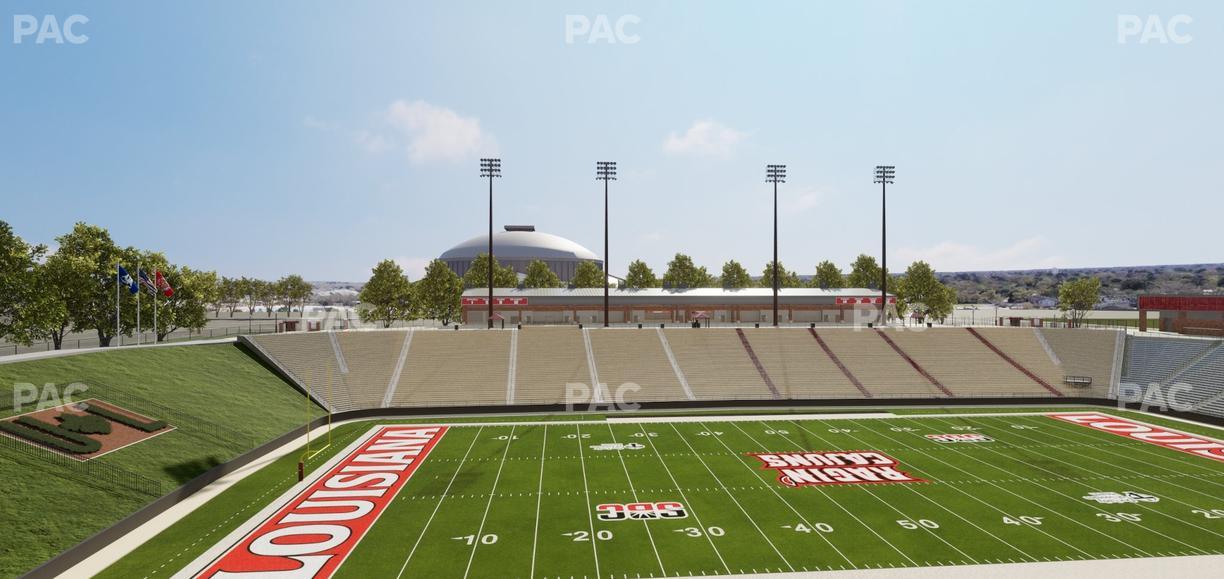 Our Lady of Lourdes Stadium - Section Vermilion Suite 4 Seat View