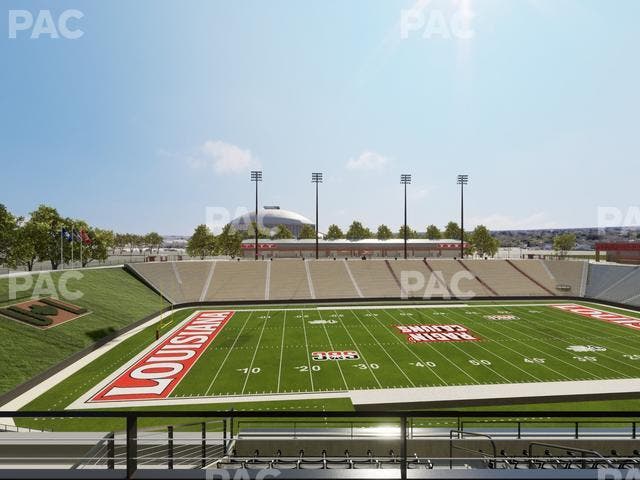 Our Lady of Lourdes Stadium - Section Vermilion Suite 4 Seat View