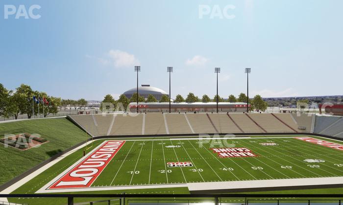 Our Lady of Lourdes Stadium - Section Vermilion Suite 4 Seat View