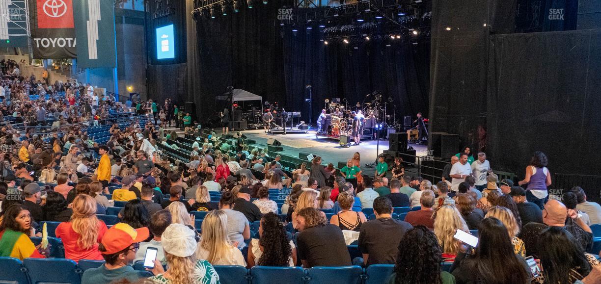 Pacific Amphitheatre - Section 1 Seat View