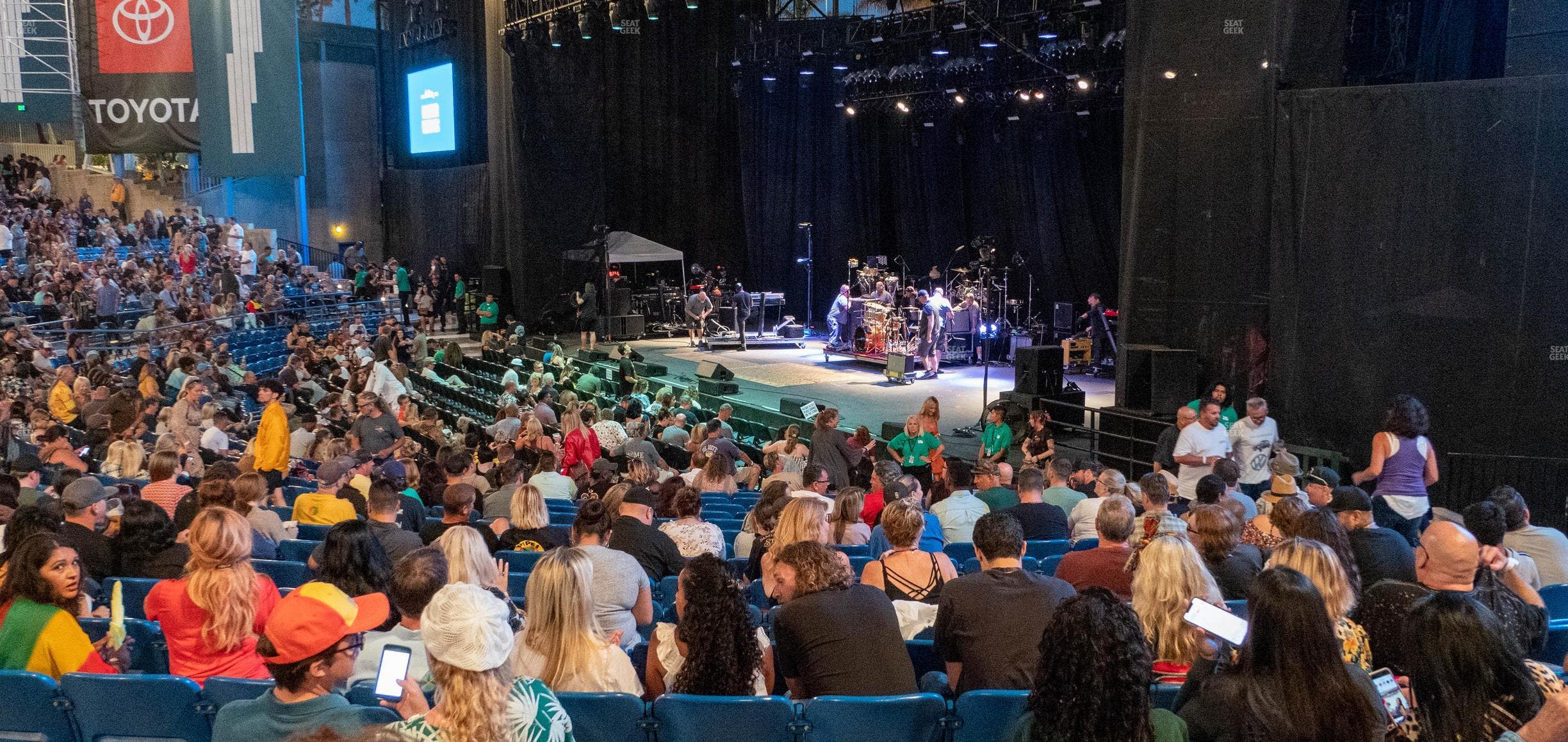 Pacific Amphitheatre - Section 1 Seat View