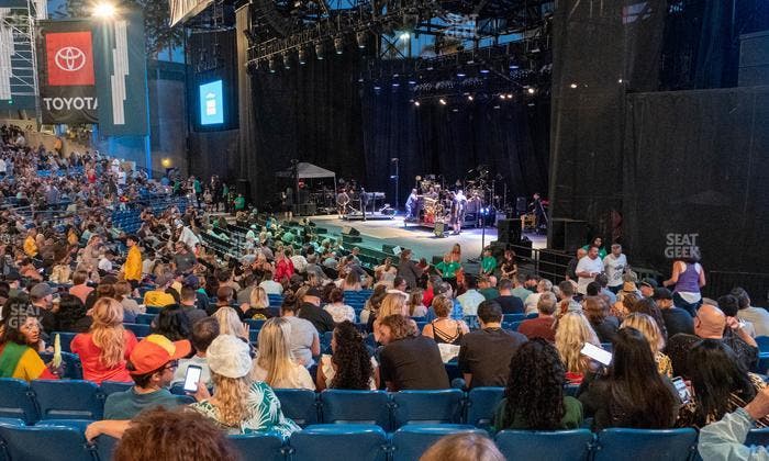 Pacific Amphitheatre - Section 1 Seat View