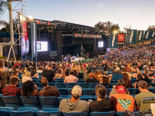 Pacific Amphitheatre - Section 4 Seat View