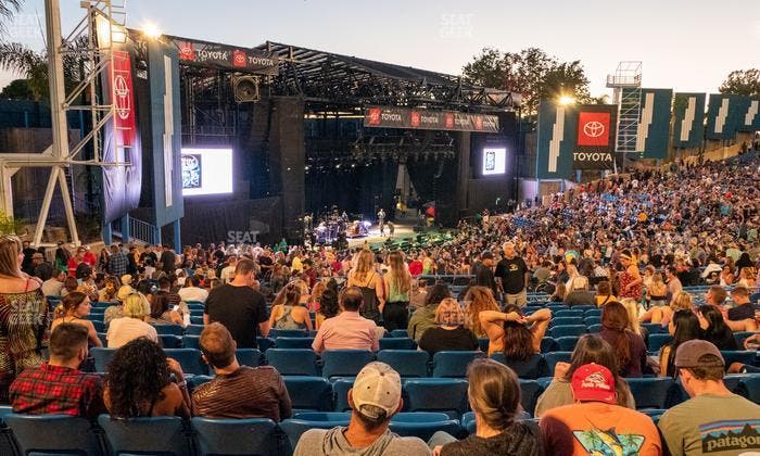 Pacific Amphitheatre - Section 4 Seat View