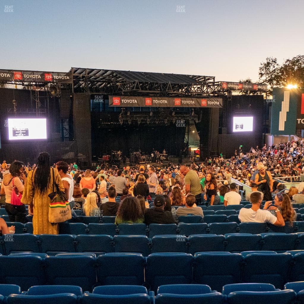 Pacific Amphitheatre - Section 5 Seat View