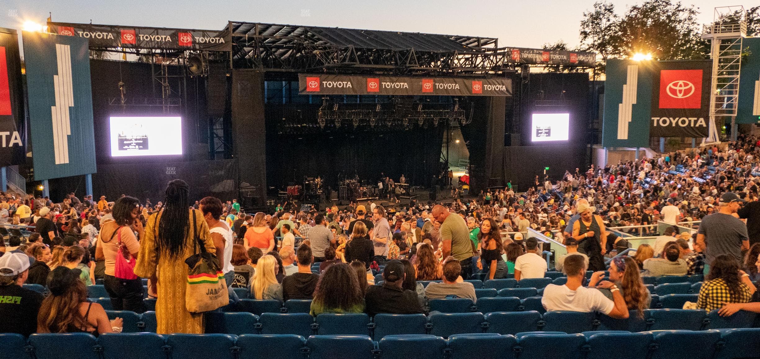 Pacific Amphitheatre - Section 5 Seat View