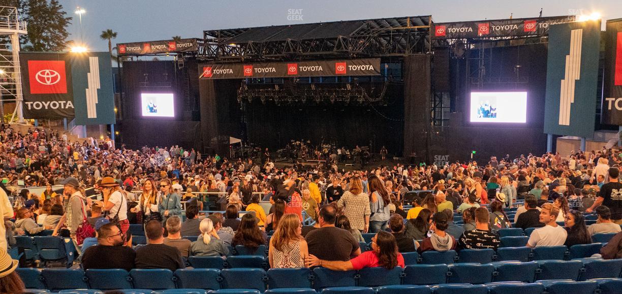 Pacific Amphitheatre - Section 7 Seat View