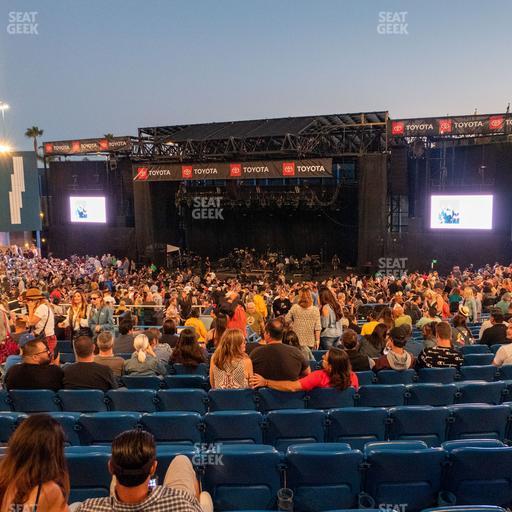 Pacific Amphitheatre - Section 7 Seat View