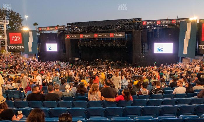 Pacific Amphitheatre - Section 7 Seat View