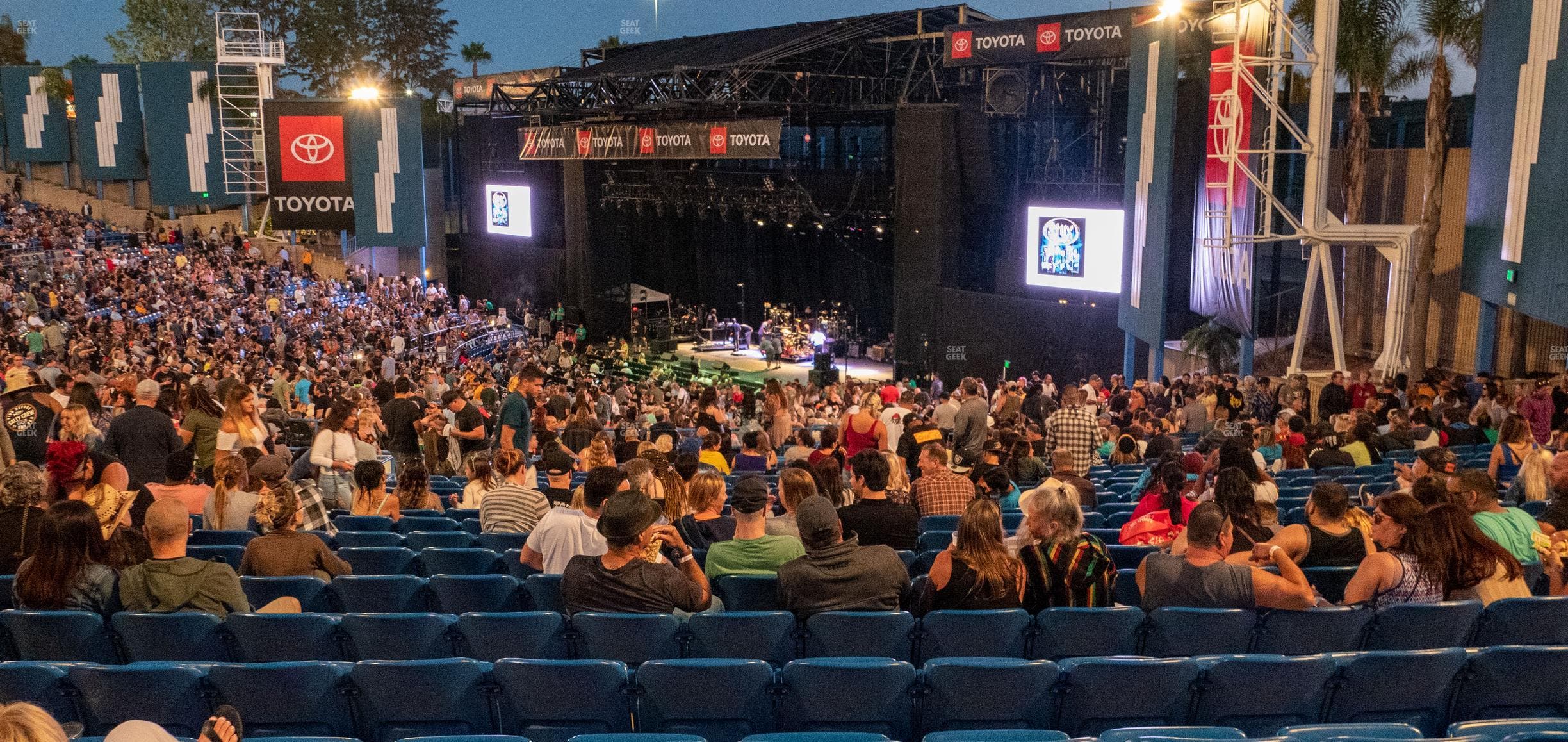 Pacific Amphitheatre - Section 8 Seat View