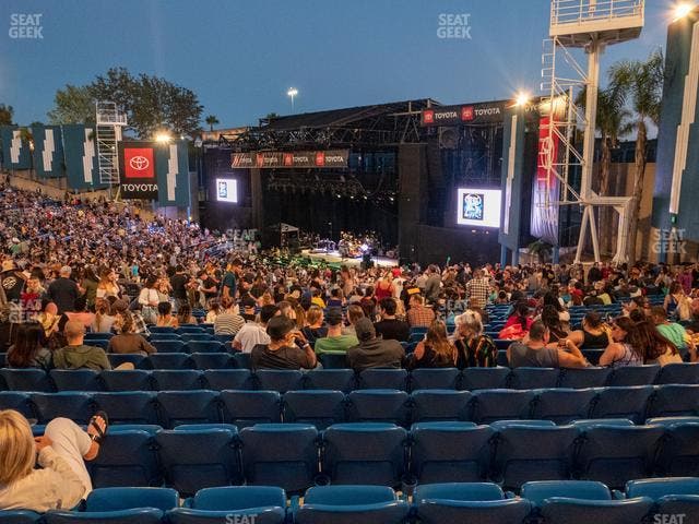 Pacific Amphitheatre - Section 8 Seat View